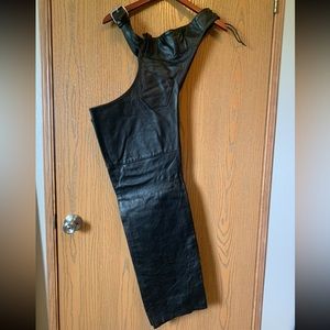 Large Buffalo leather chaps